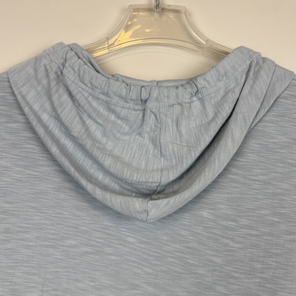 Free Fly Bamboo Slub Hoodie Women's M Light Green Lightweight UPF40+ Sun Shirt - Picture 9 of 11